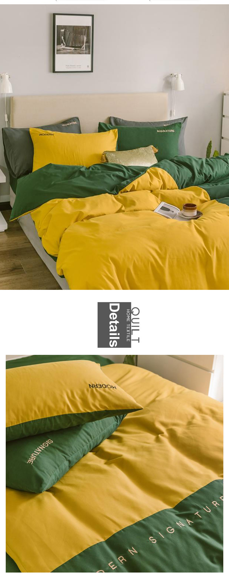 Duvet Cover Embroidery 1800 Series