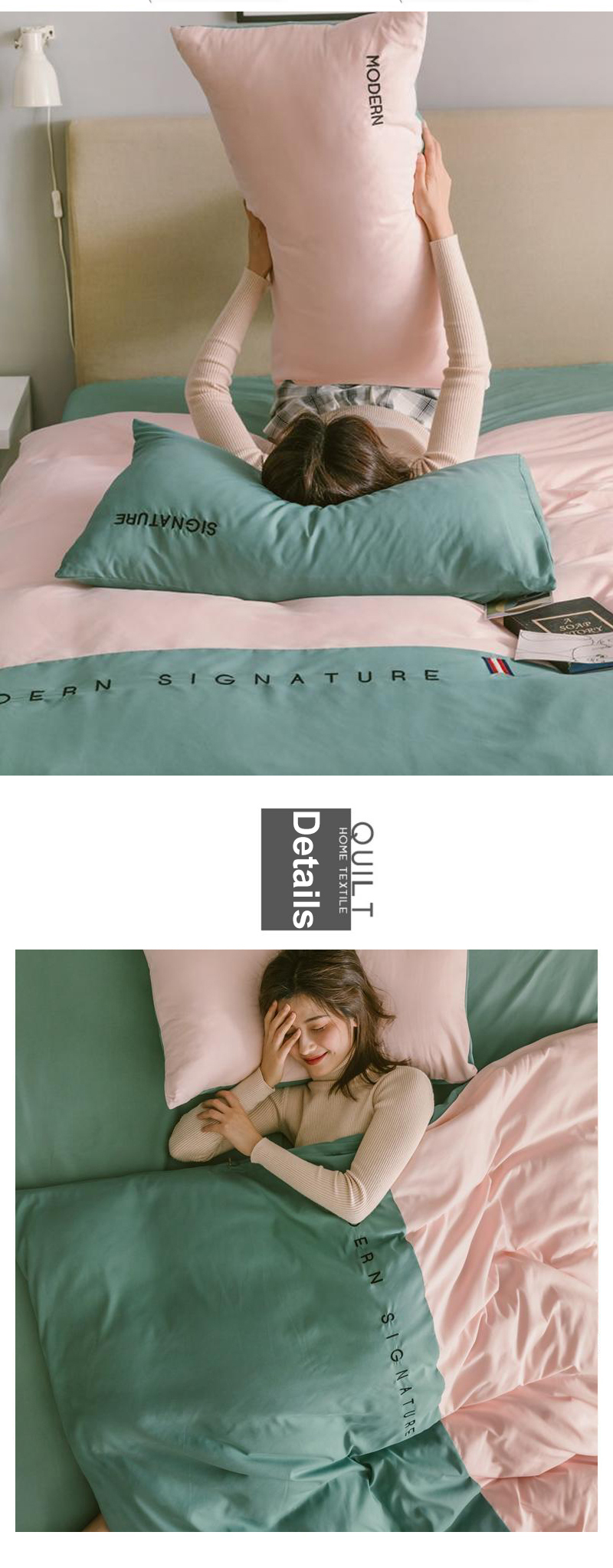 Bed Sheet Set Microfiber Comfortable