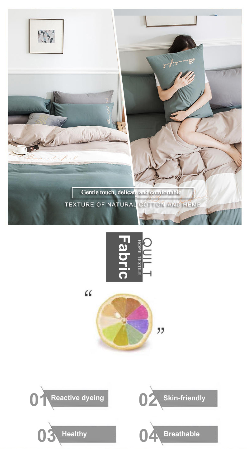 Modern Design Single Bed Sheet Set