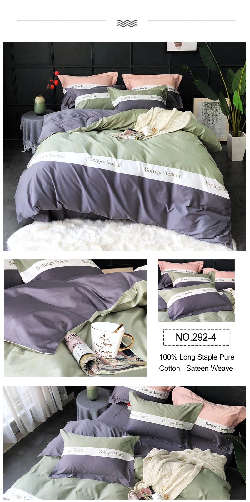 Bed Linen Classy Style 4 Pcs