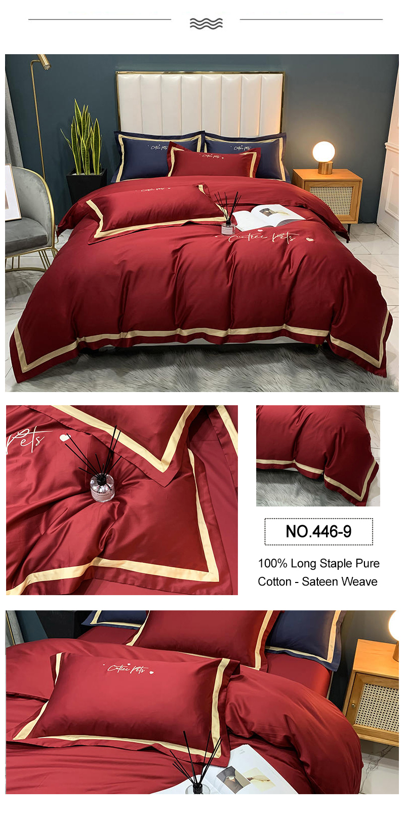 Bedding 100% Cotton Deluxe