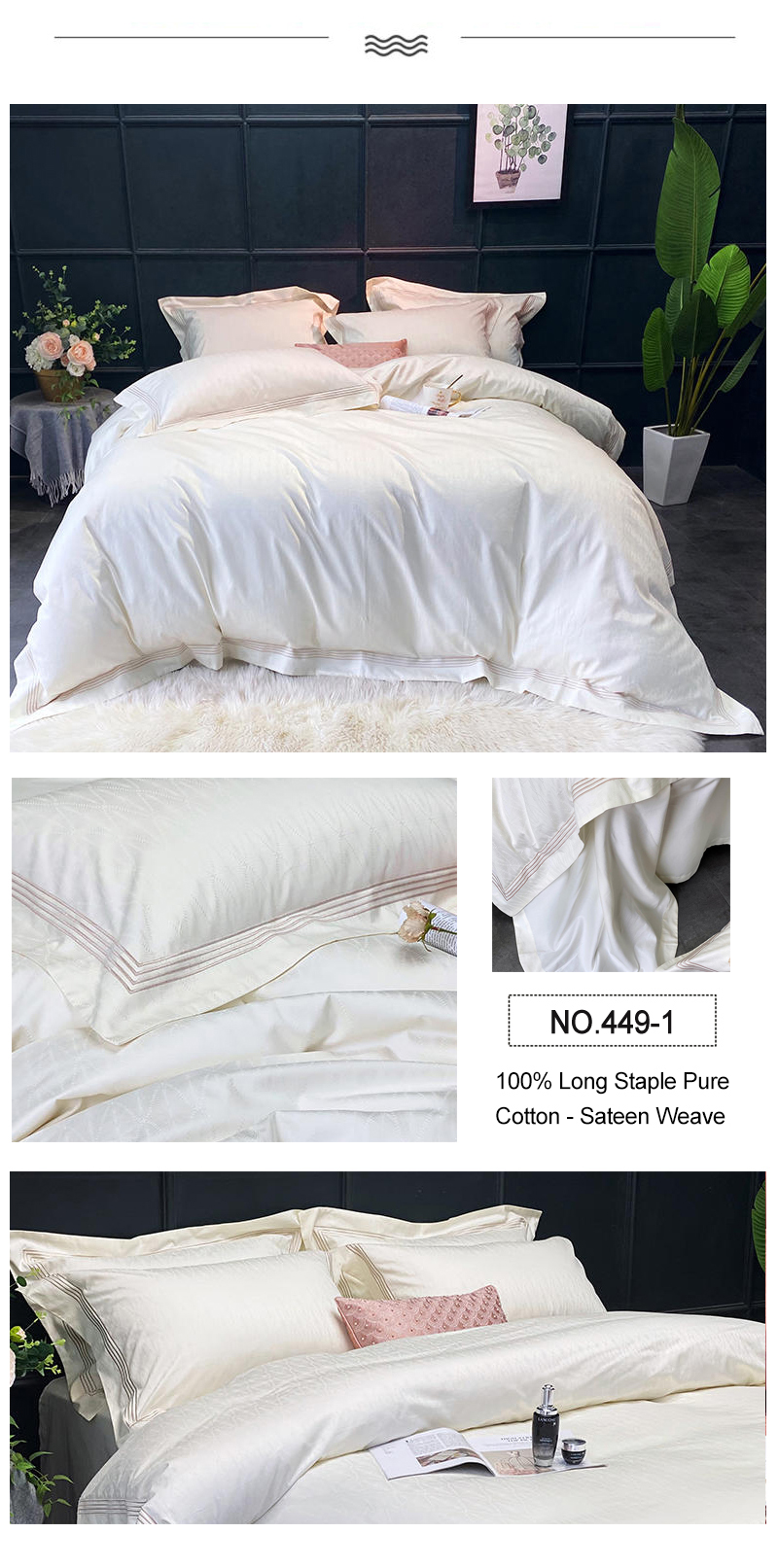 4 PCS Bedding Set Highest Quality