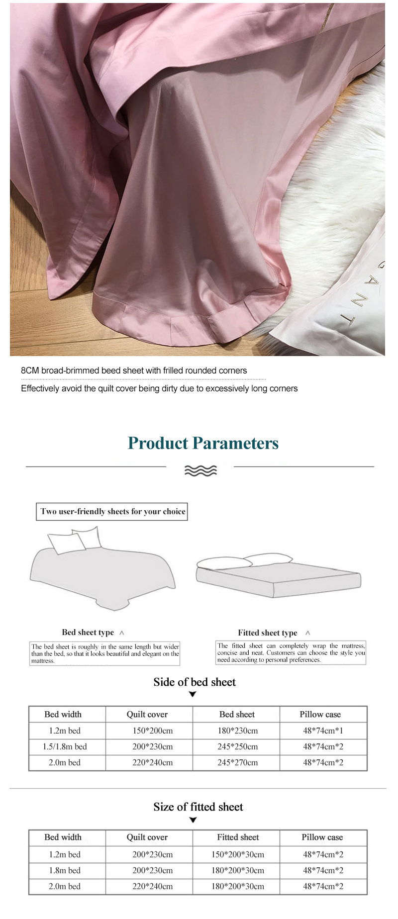 Bed Sheet Set Fashion Style