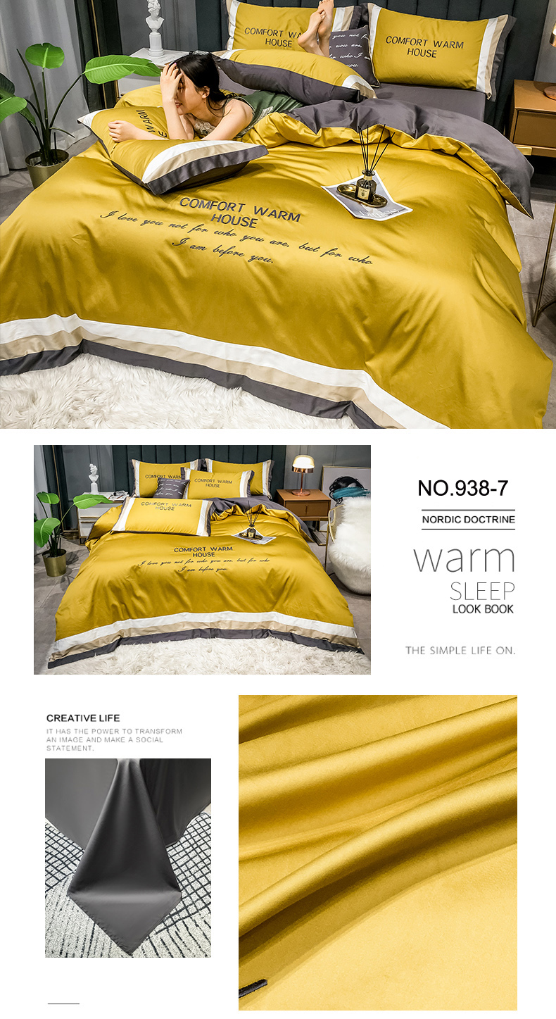 Deluxe Bed Sheet Hotel Comforter Set