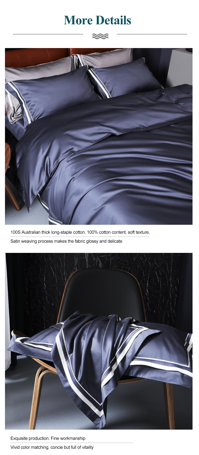 Bedsheet Modern Style 1000 Thread Count