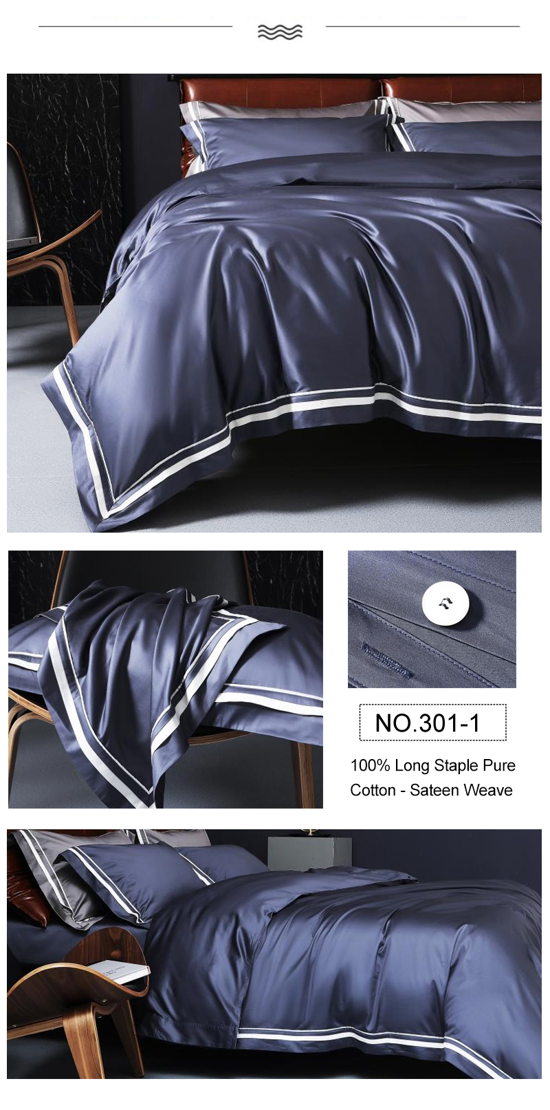 King Bed 4PCS Comforter Set
