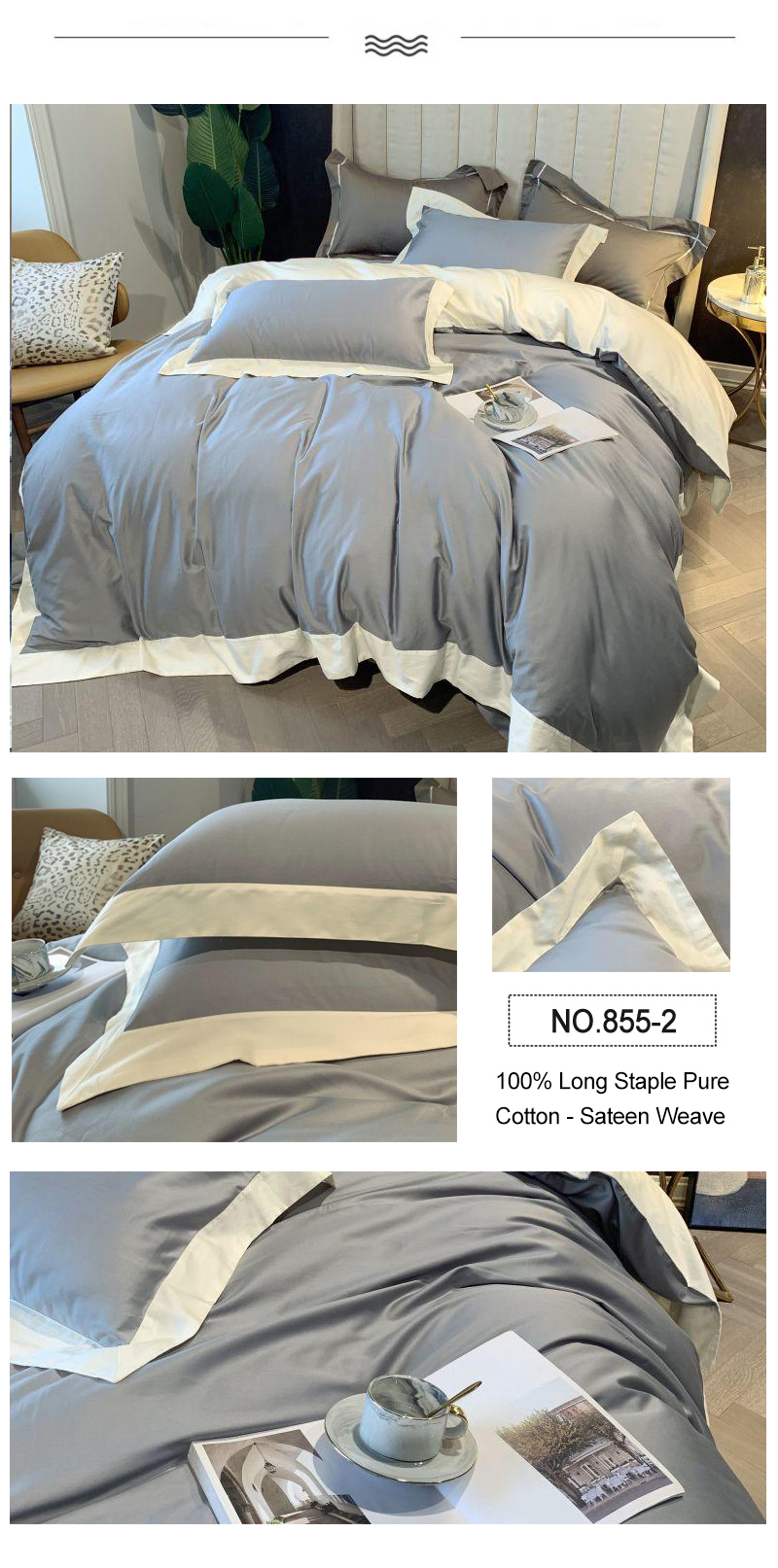 4PCS Sheraton Hotel Linen King