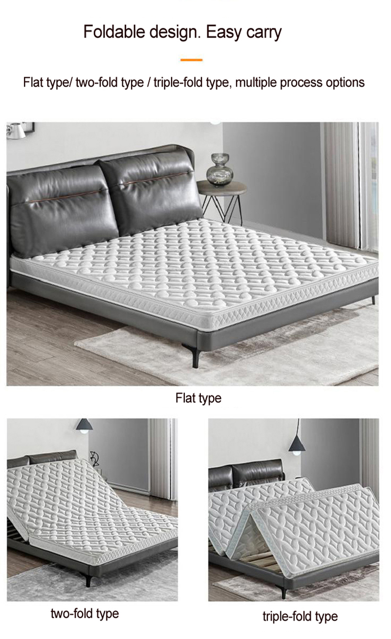 Relatively Hard Foldable Mattress Queen