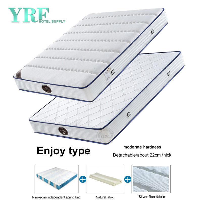 Innerspring Mattress White 8 Inch