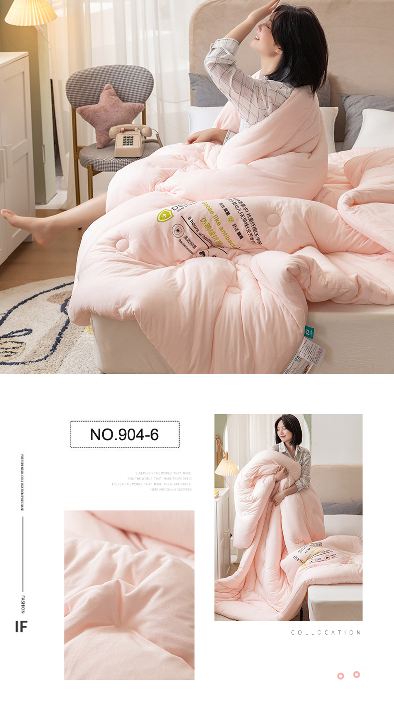 Resort Hotel Rayon Microfiber Quilt