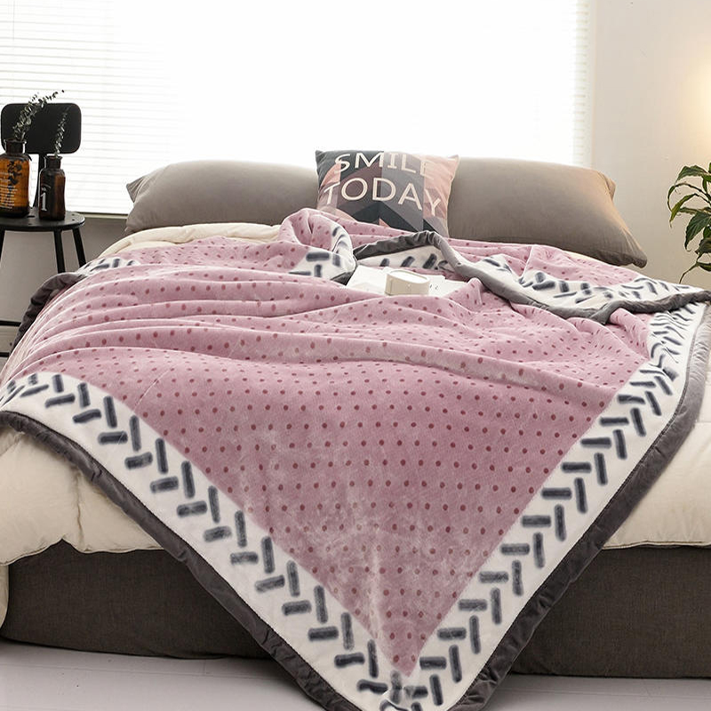 Bedding Blanket Plush No Pilling