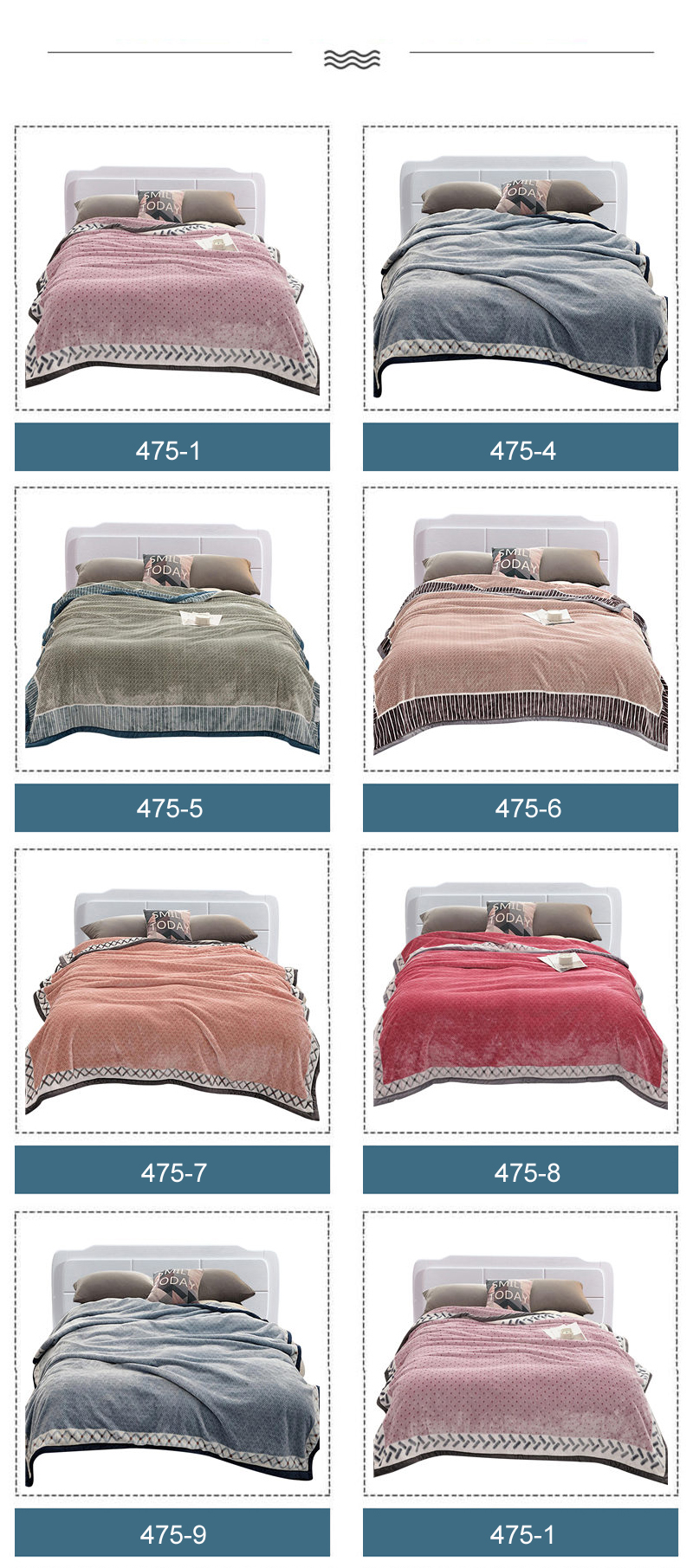 For Double Bed Fleece Blanket Super Soft Fluffy