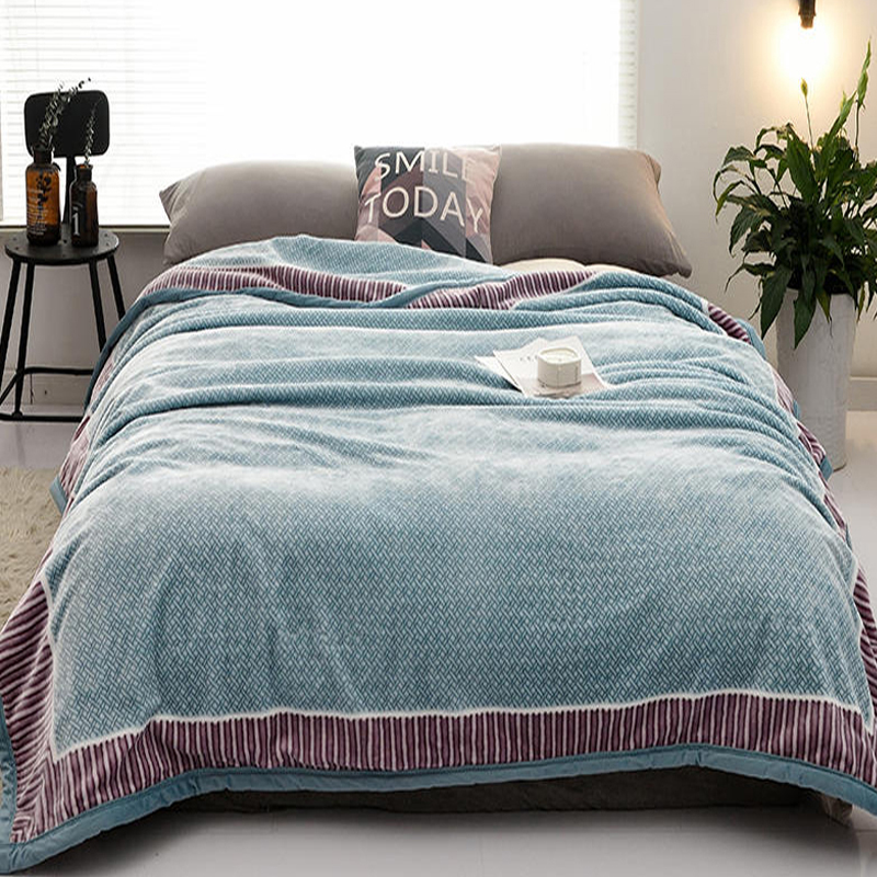 Fleece Blanket For Double Bed Super Soft Fluffy