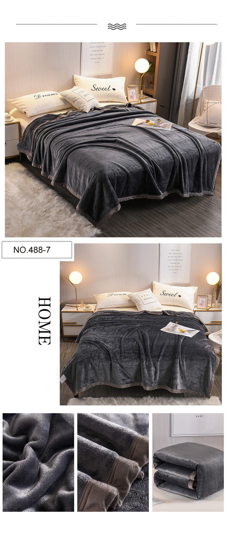 For Bedroom Picnic Blanket Cozy