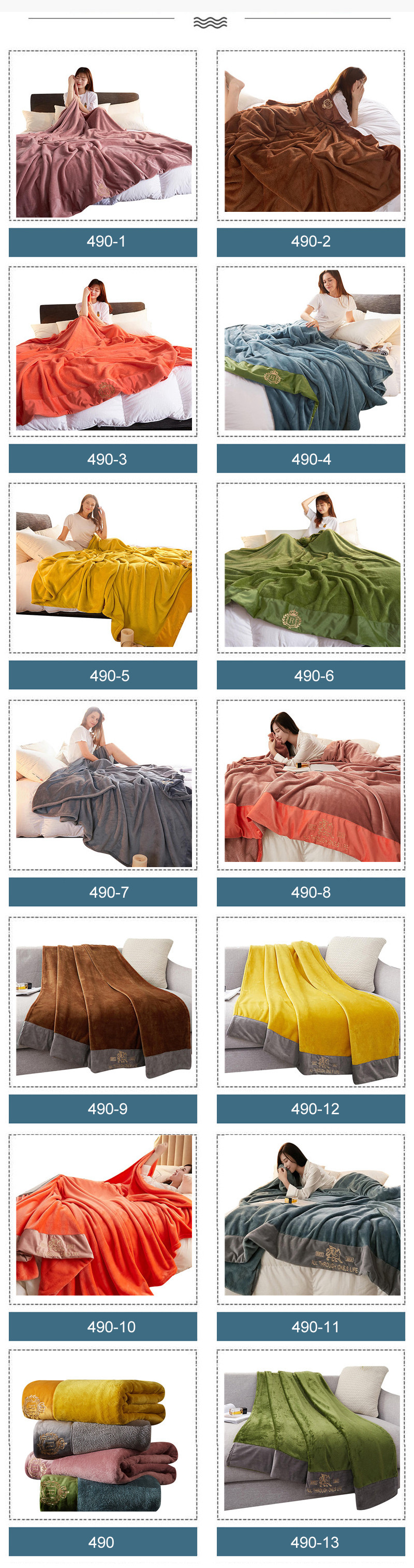 100% Polyester Blanket Lightweight