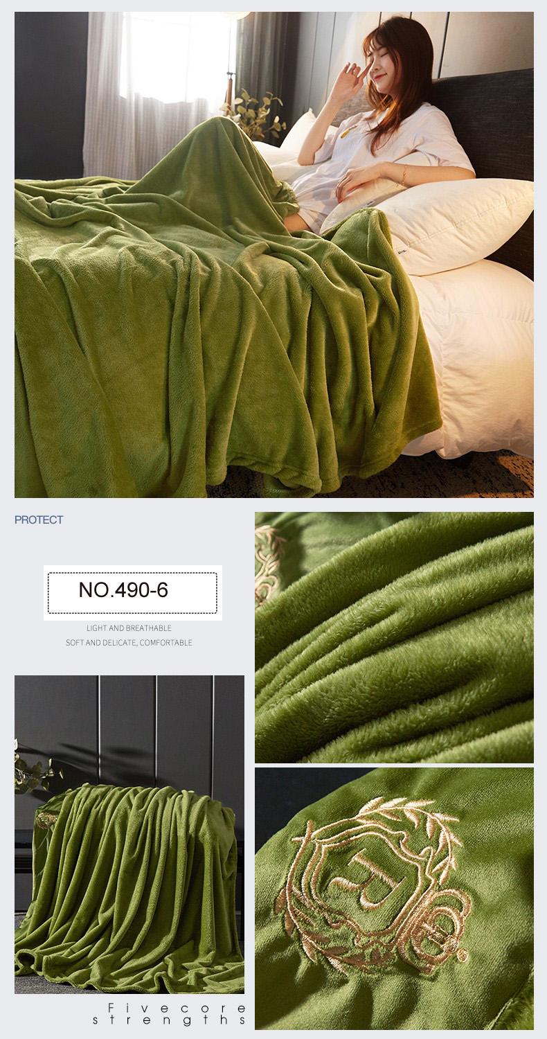 For Full Bed Plushness Breathable Blanket