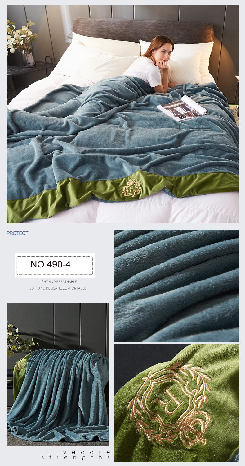 100% Polyester Lightweight Blanket