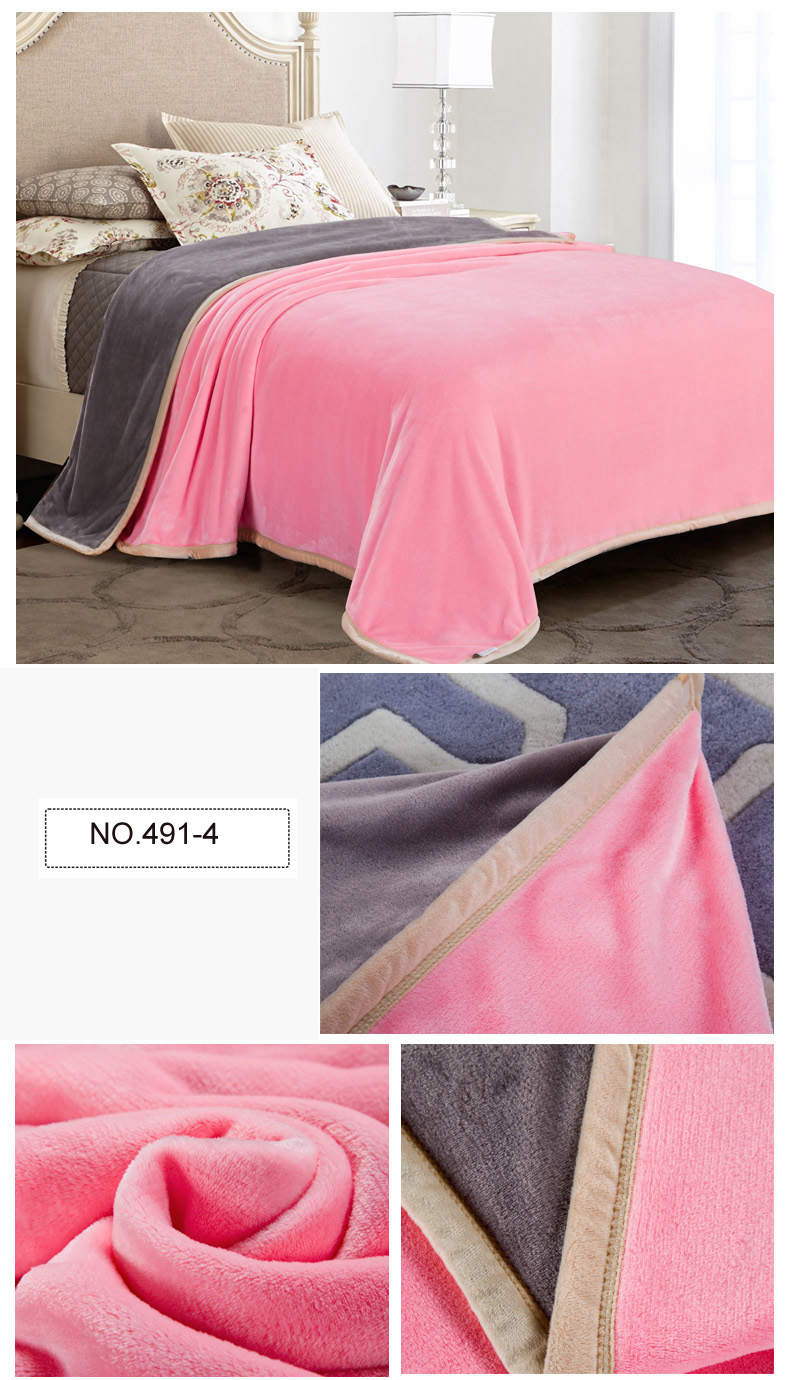 Very Softness Plain Color Blanket