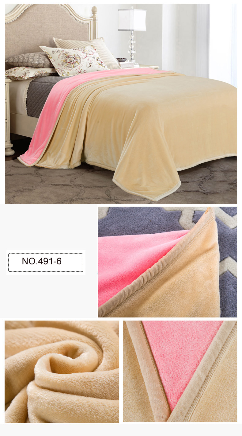Super Soft Solid Color Blanket