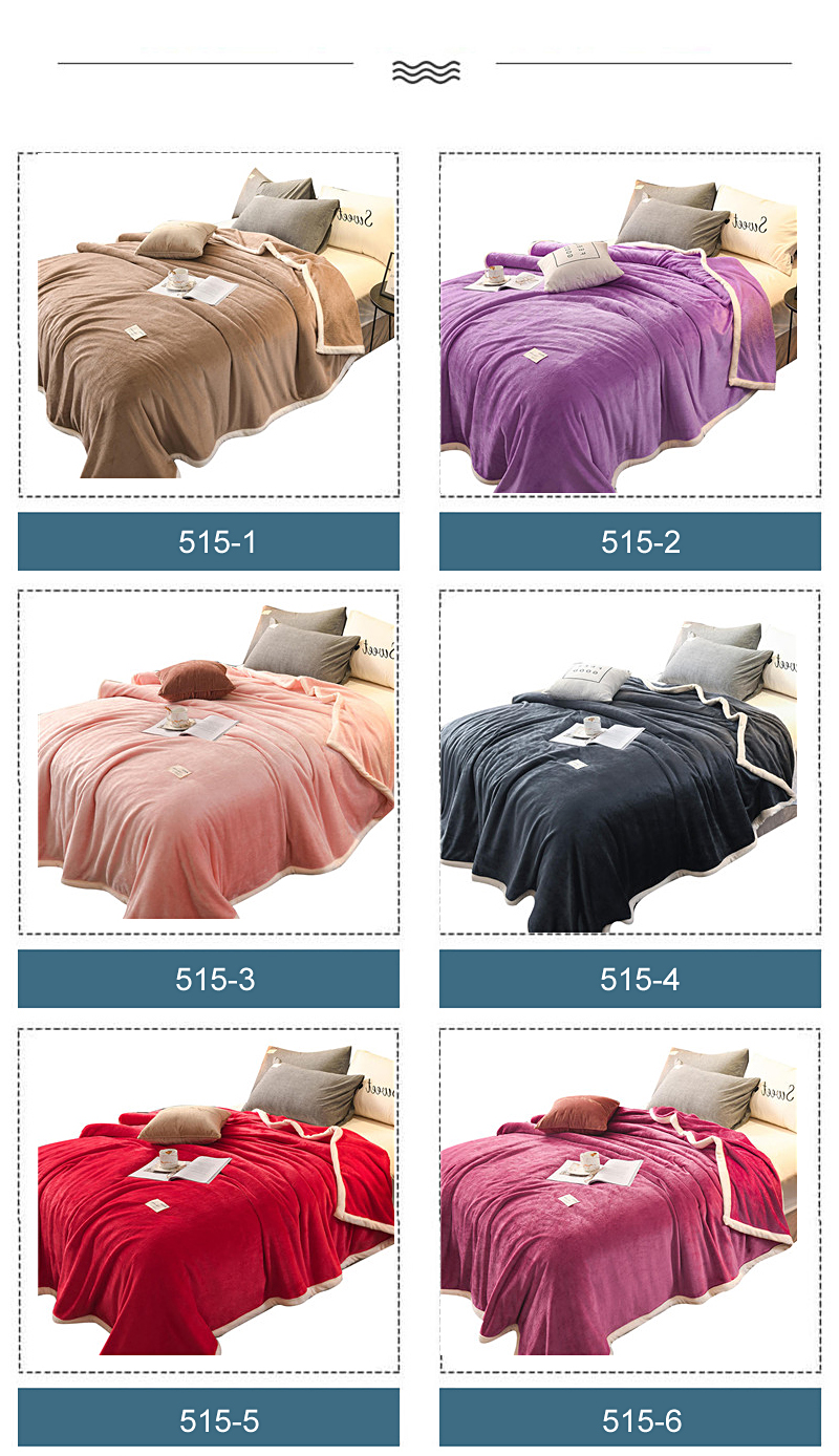 79X90Inches Polyester Fleece Blankets