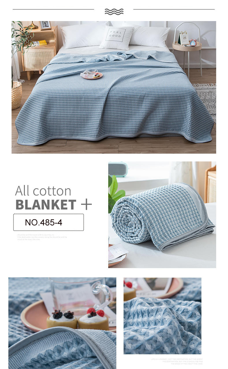 Wholesale Wool Blanket Sky Blue Twin
