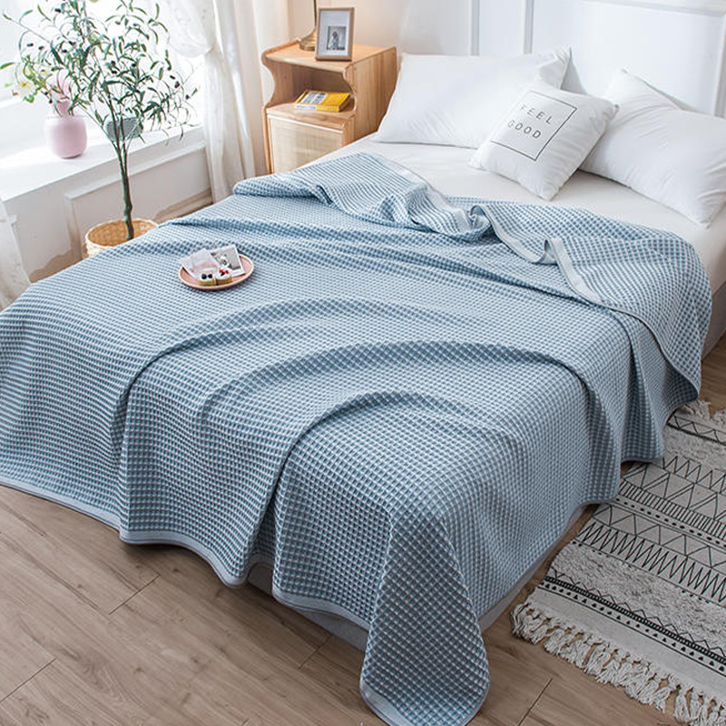 Waffle Weave Wholesale Wool Blanket Easy to Carry