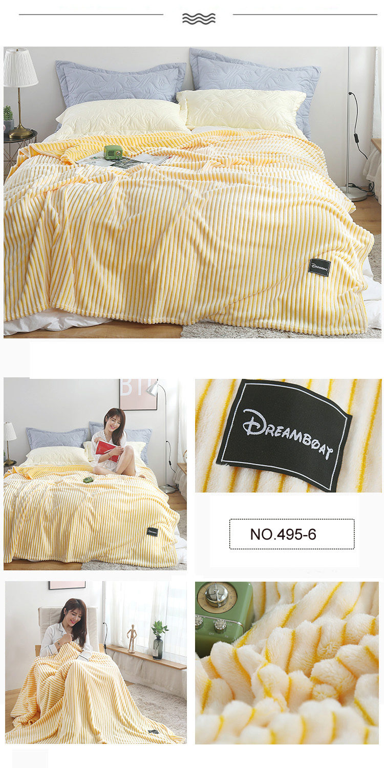 100% Polyester For Home Bedding Blanket