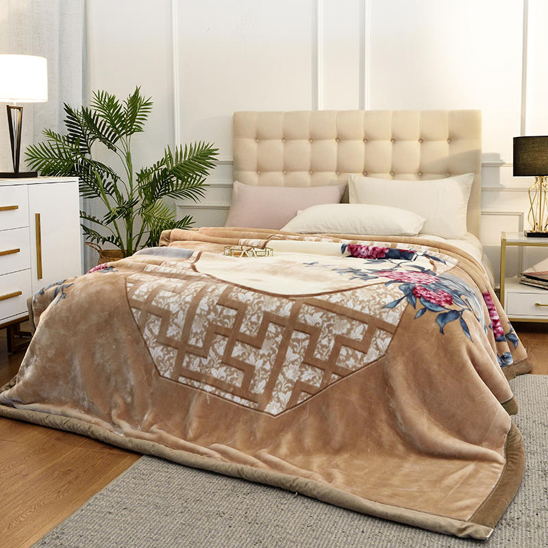 Ultra-soft Coral Blanket Dual-Sided