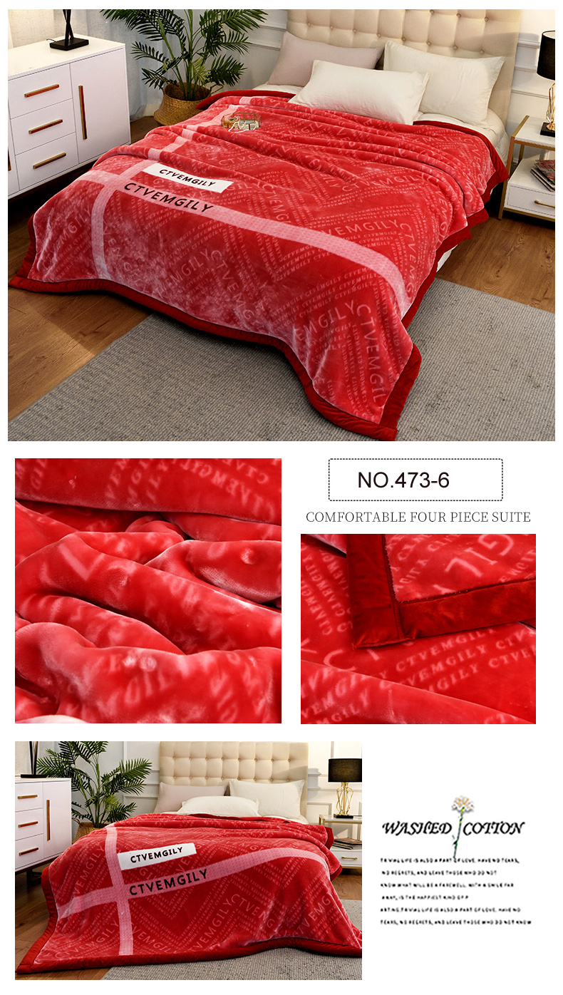 Coral BlanketPolar Microfiber For Twin Size