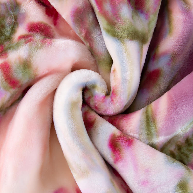 Coral Blanket Fleece Pink