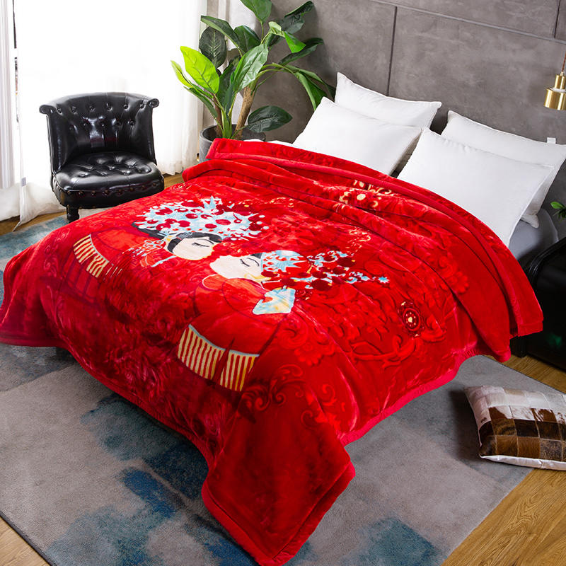 Winter Home Decoration Fleece Blanket