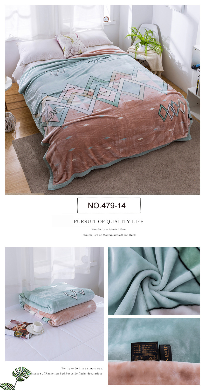 Throw Blanket Classy Style Ultra-soft