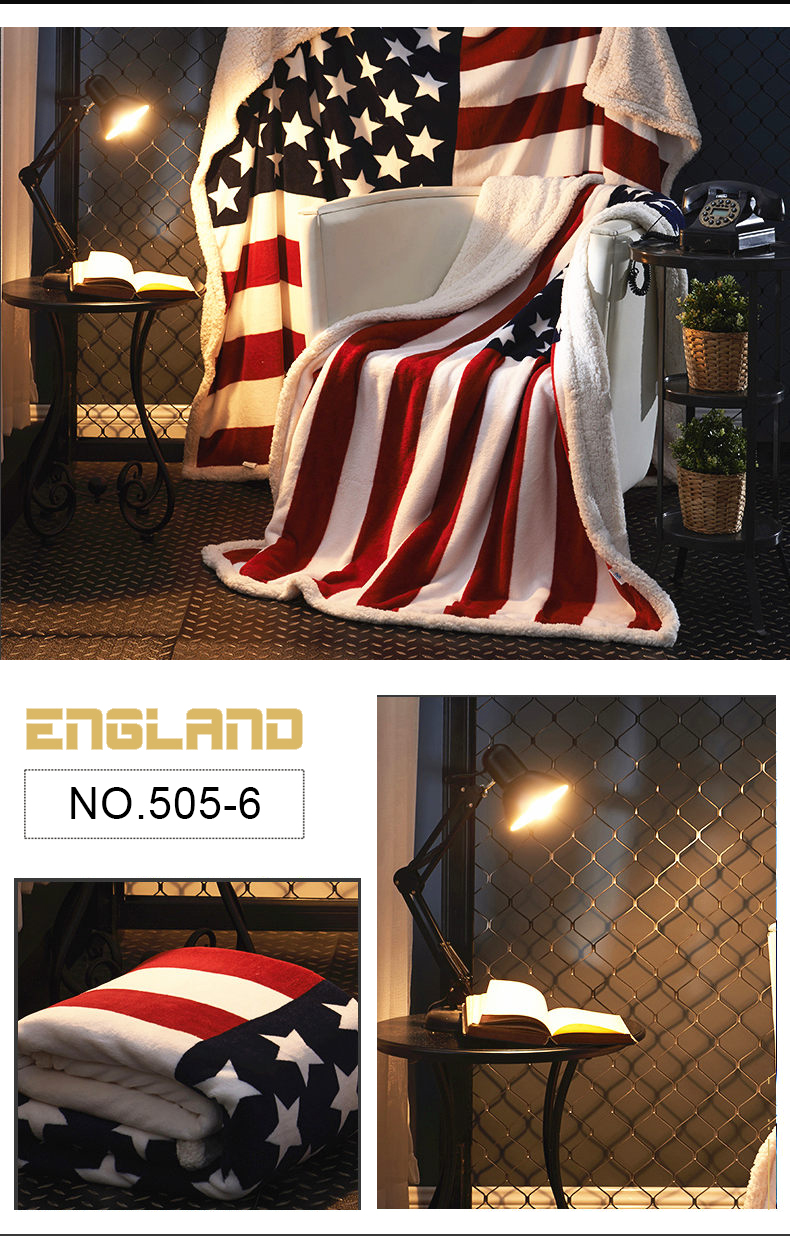 Wool Blanket 100% Polyester Classy Style