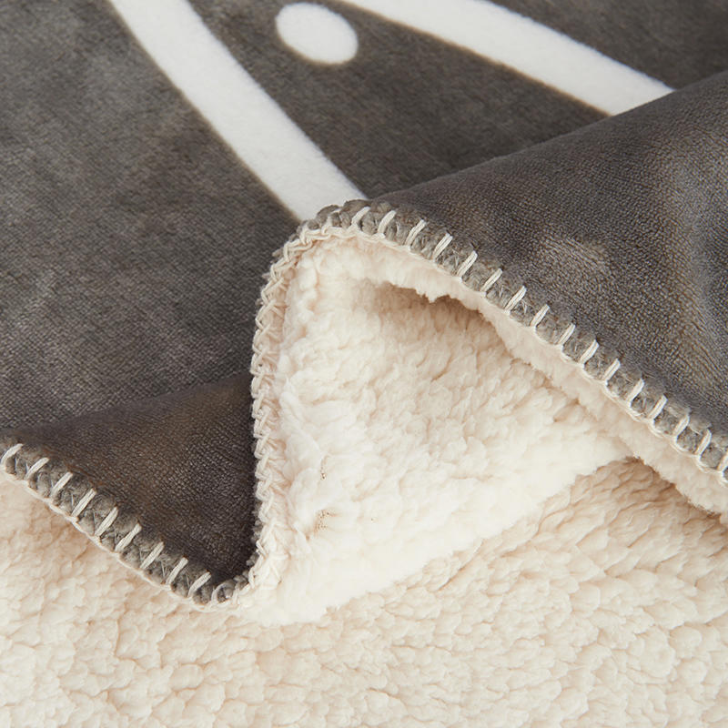 Sherpa Blanket Fleece 79X90Inches