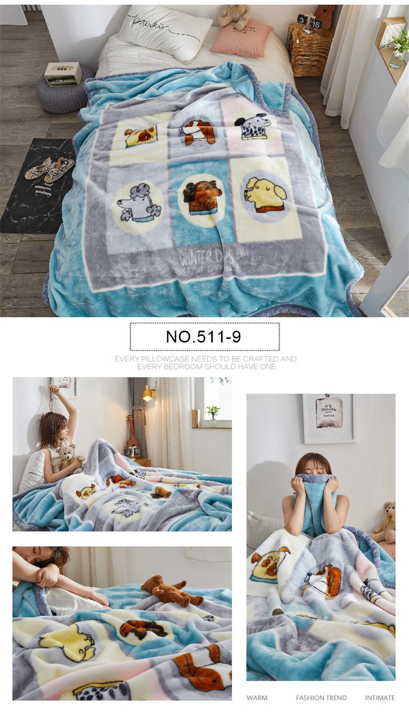 Modern Design Lightweight Throw Blanket