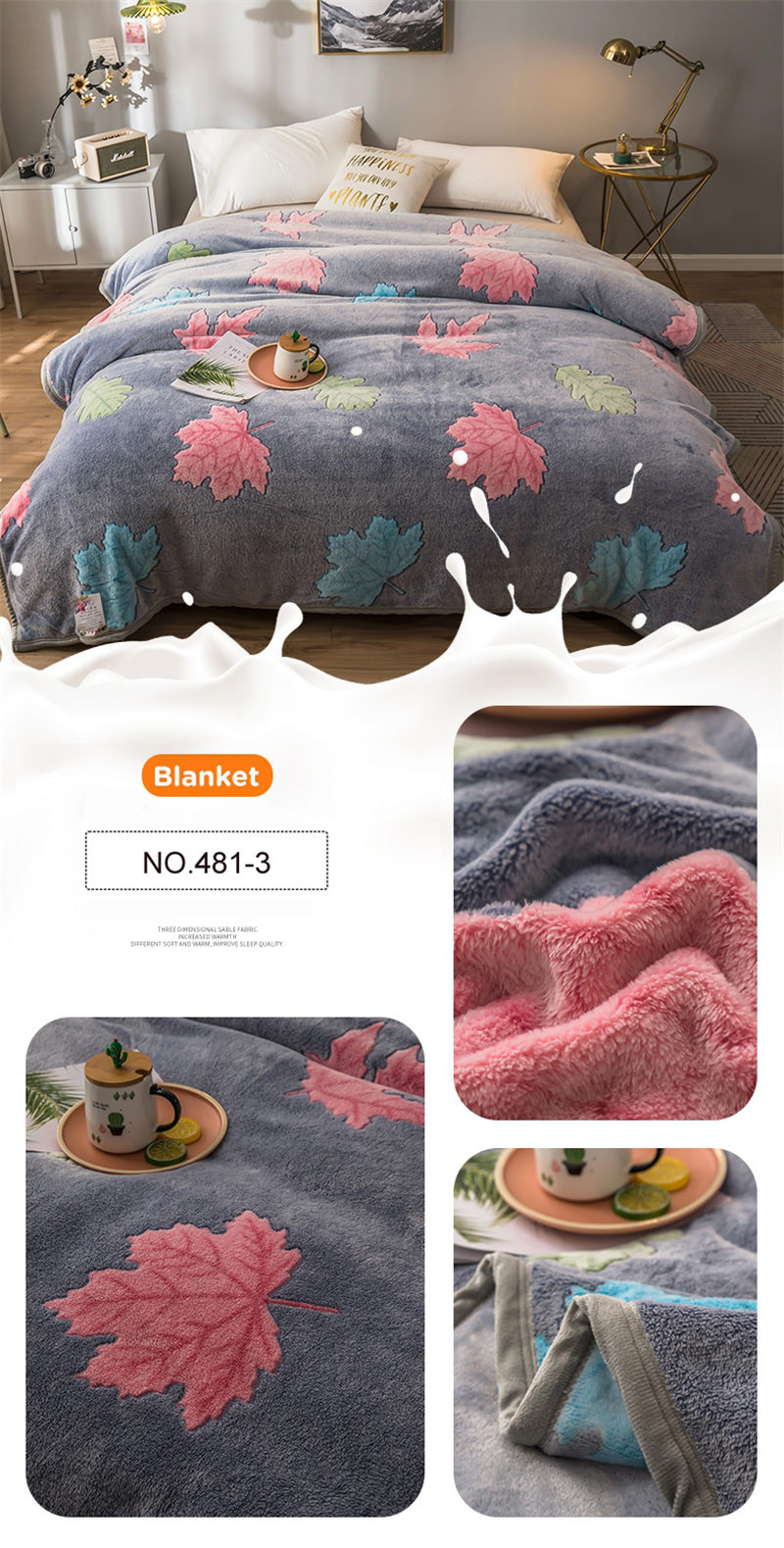 Super Soft Throw Blanket Fluffy