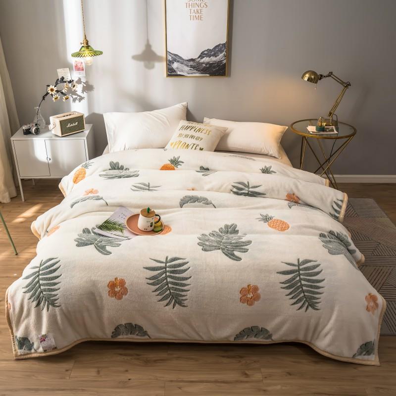 Super Soft Blankets Print Floral