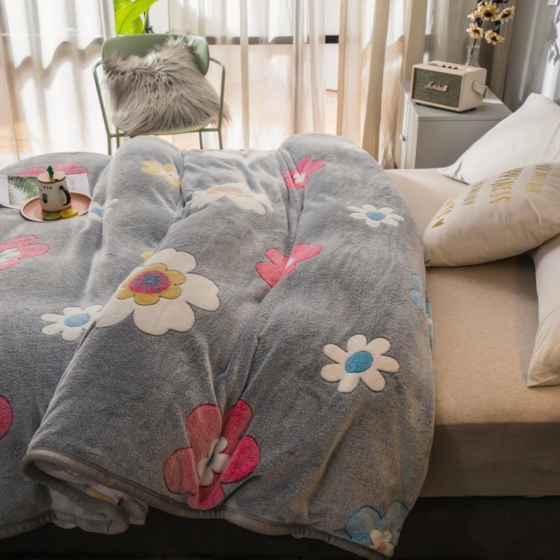 Super Soft Bedding Throws Print Floral