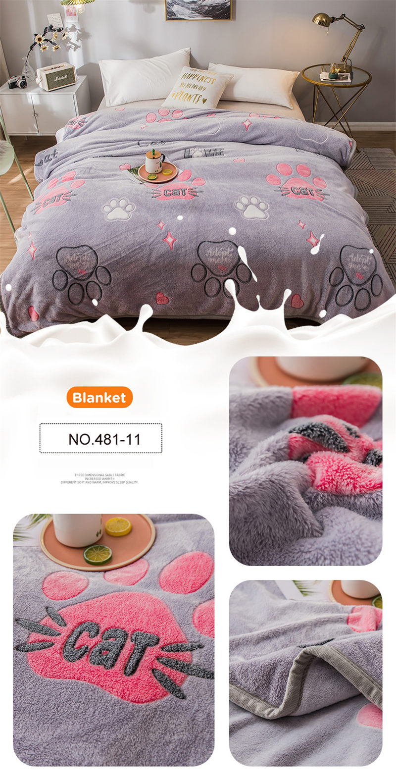 Made in China Durable Polyester Blanket