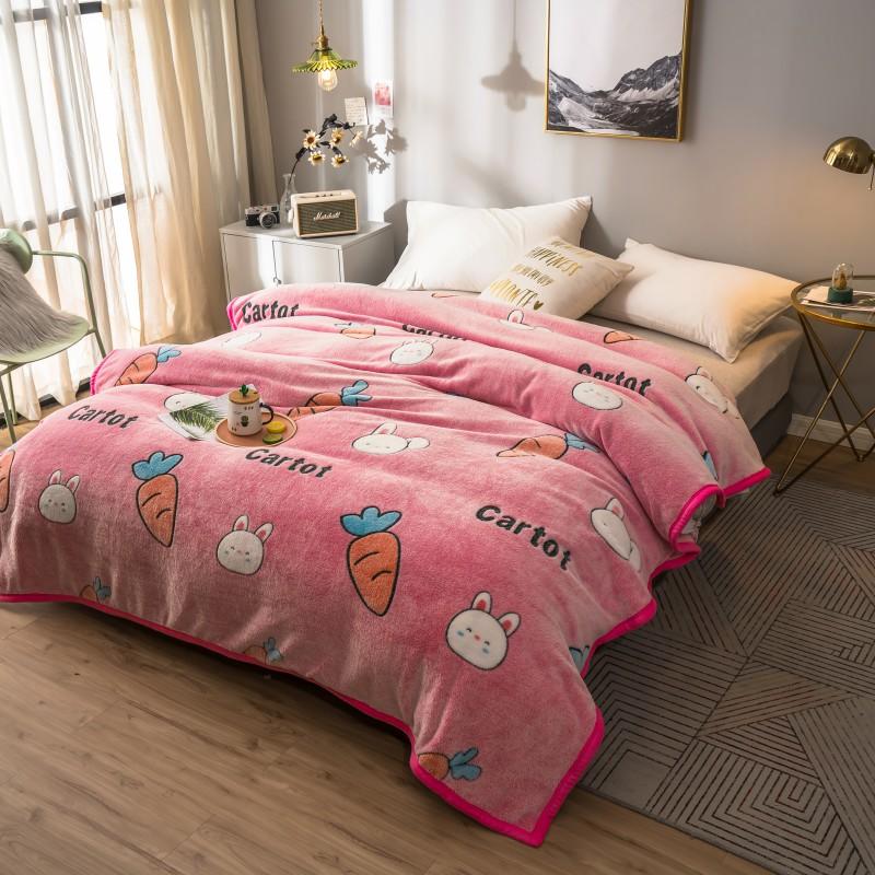 Fluffy Dual-Sided Bedding Blanket