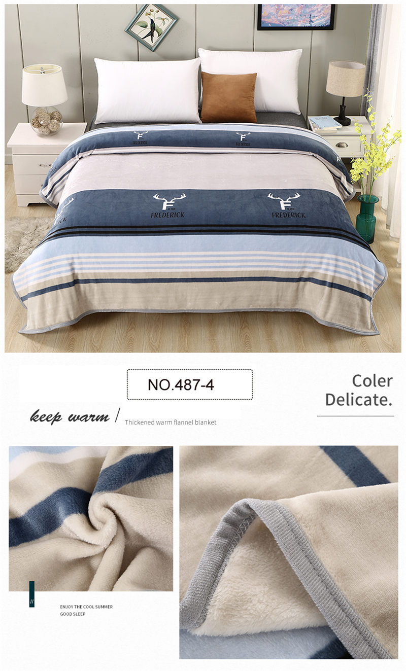 Very Soft Polyester Bedding Blanket