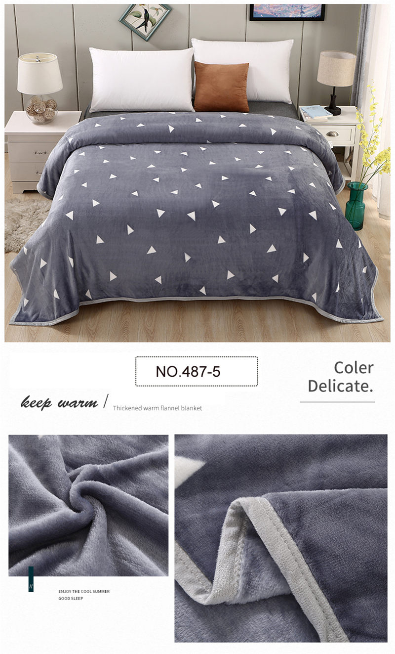 Polyester Fleece Bedding Blanket
