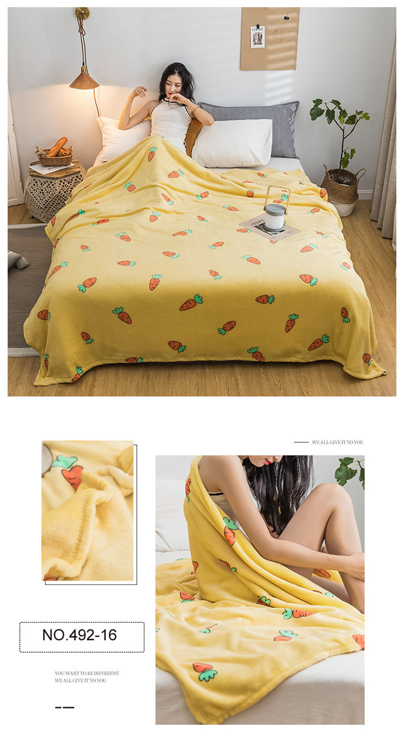 Fleece Throw Cream 330G 50X61Inches