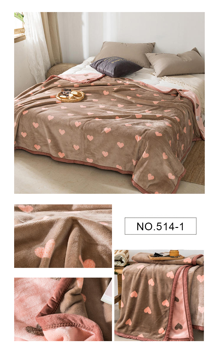 50X61Inches Easy to Carry Fleece Blanket