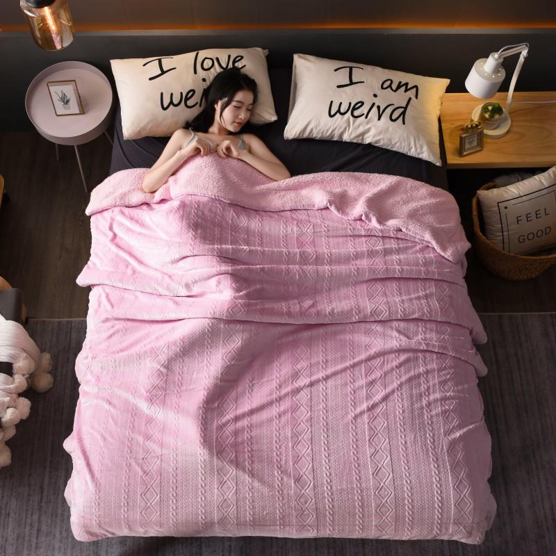 Softness Sherpa Bedding Throws Plush