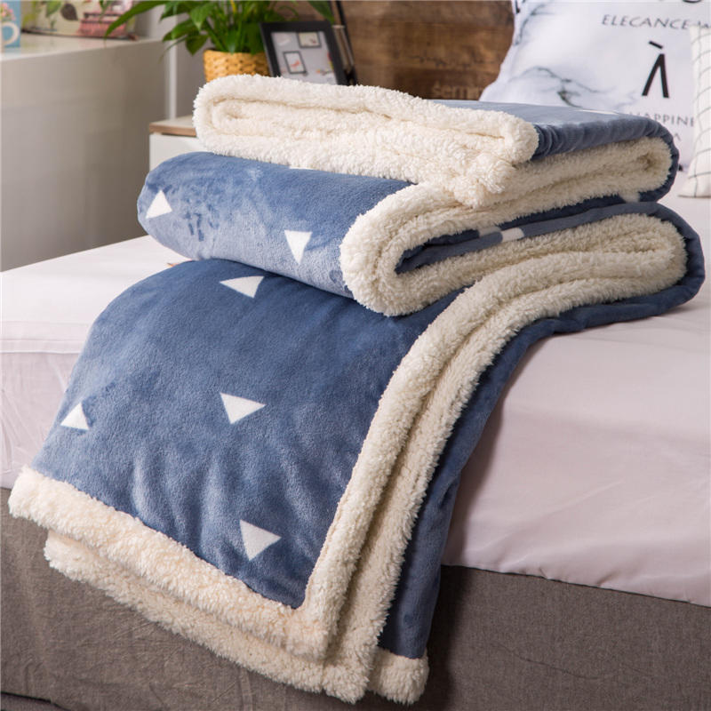 Dual-Sided Home Blanket Warm