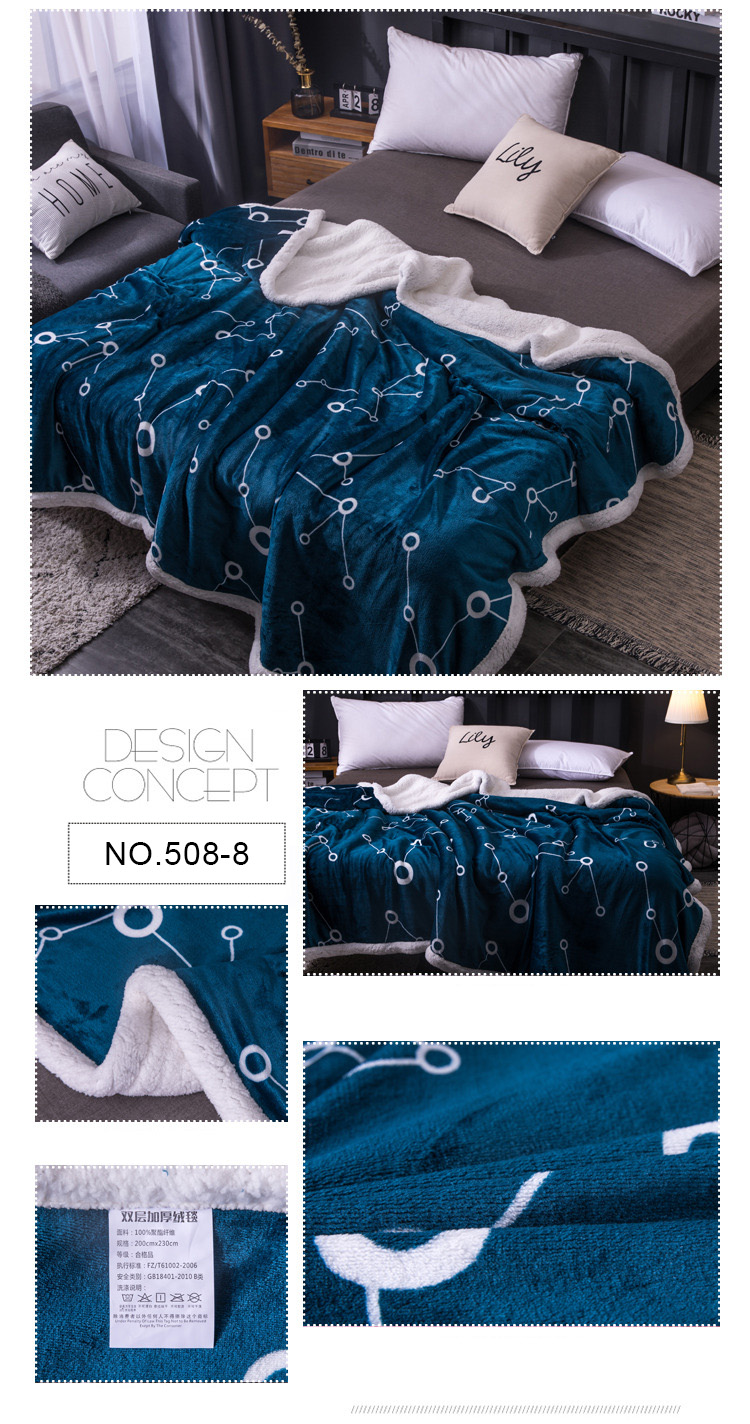 Unique Design Ultra-soft Bedding Blanket
