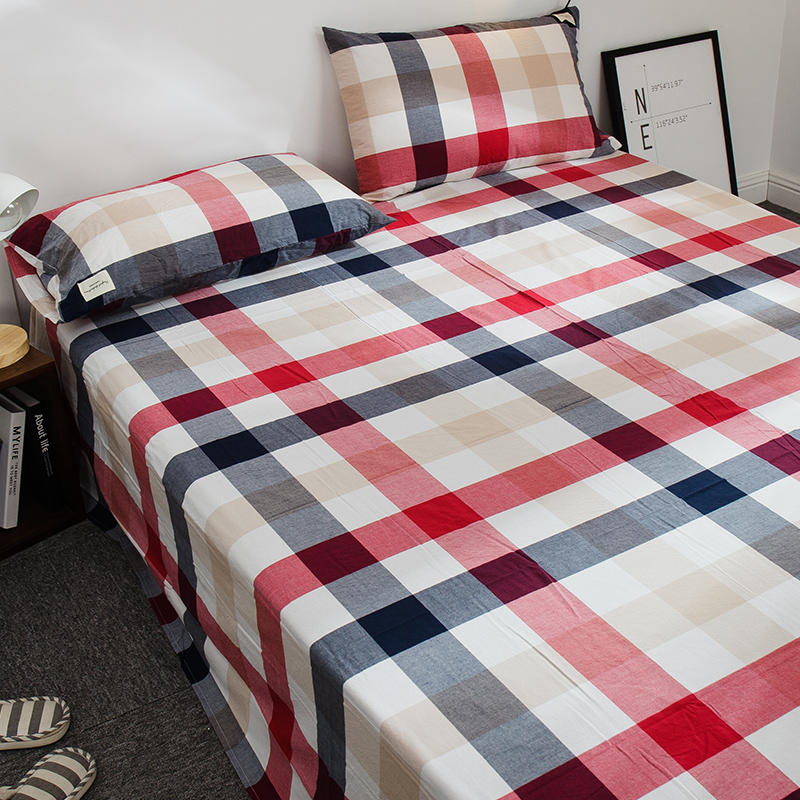 Double Bed Linen Bed Sheet Set