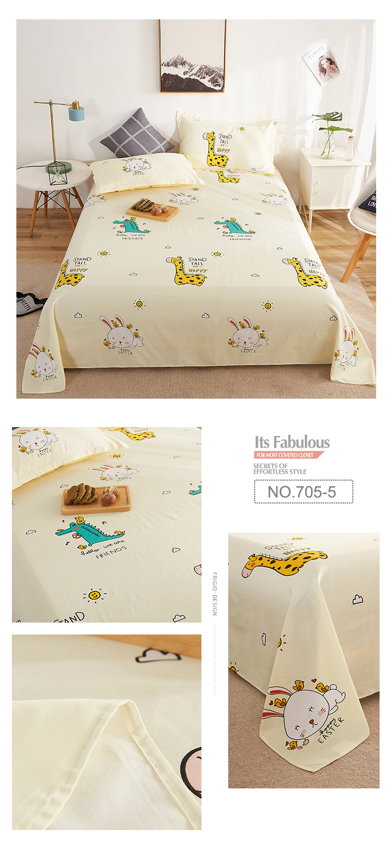 Sheet Set King Bed Linen