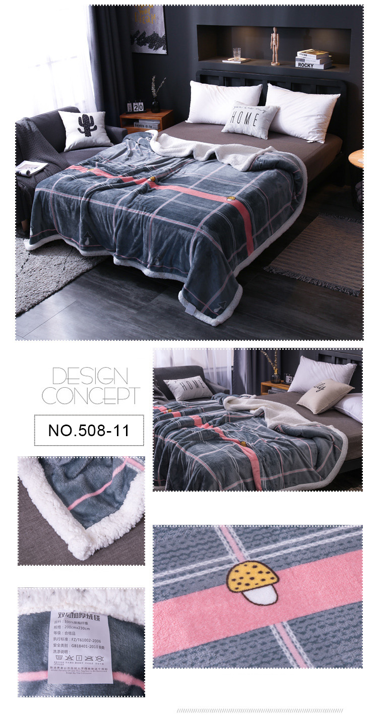 King Size Geometric Hotel Blanket